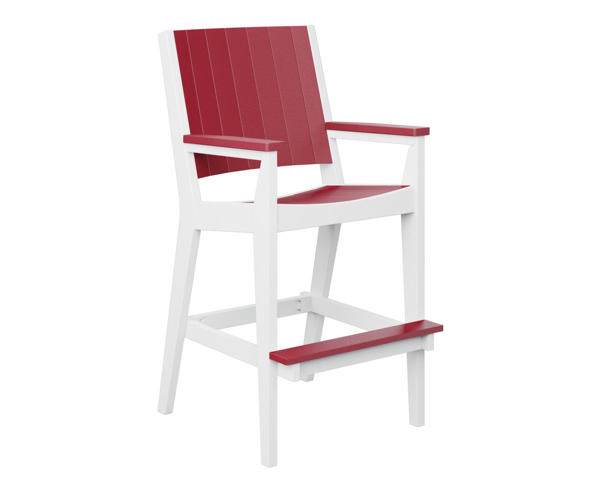 Berlin Gardens Mayhew Chat XT Chair - Patio Outdoor Conversation Chair with Cushion, Weather-Resistant & Comfortable - Perfect for Backyard, Garden, and Poolside Relaxation