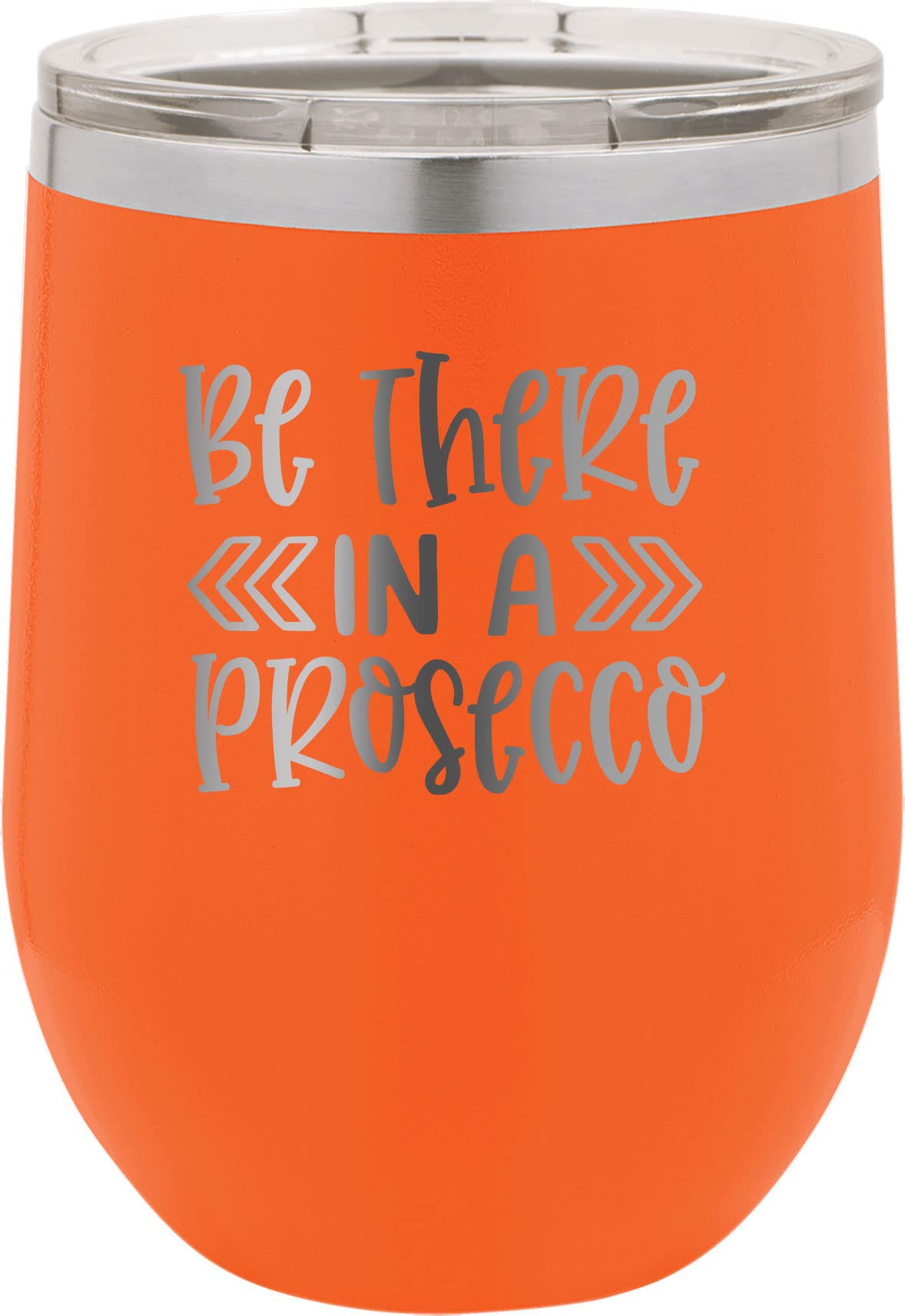 CustomGiftsNow Stainless Steel Double-Wall Insulated 12oz Travel Mug - Leakproof Lid for Coffee, Wine & Prosecco - Perfect for Car, Truck & Office Use