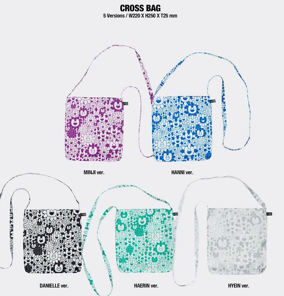 NewJeans SUPERNATURAL 1st Japanese Album CROSS BAG Version - Kpop Merchandise & Collectible (Random Ver) - Perfect for Kpop Fans, Album Collectors and Gift Giving