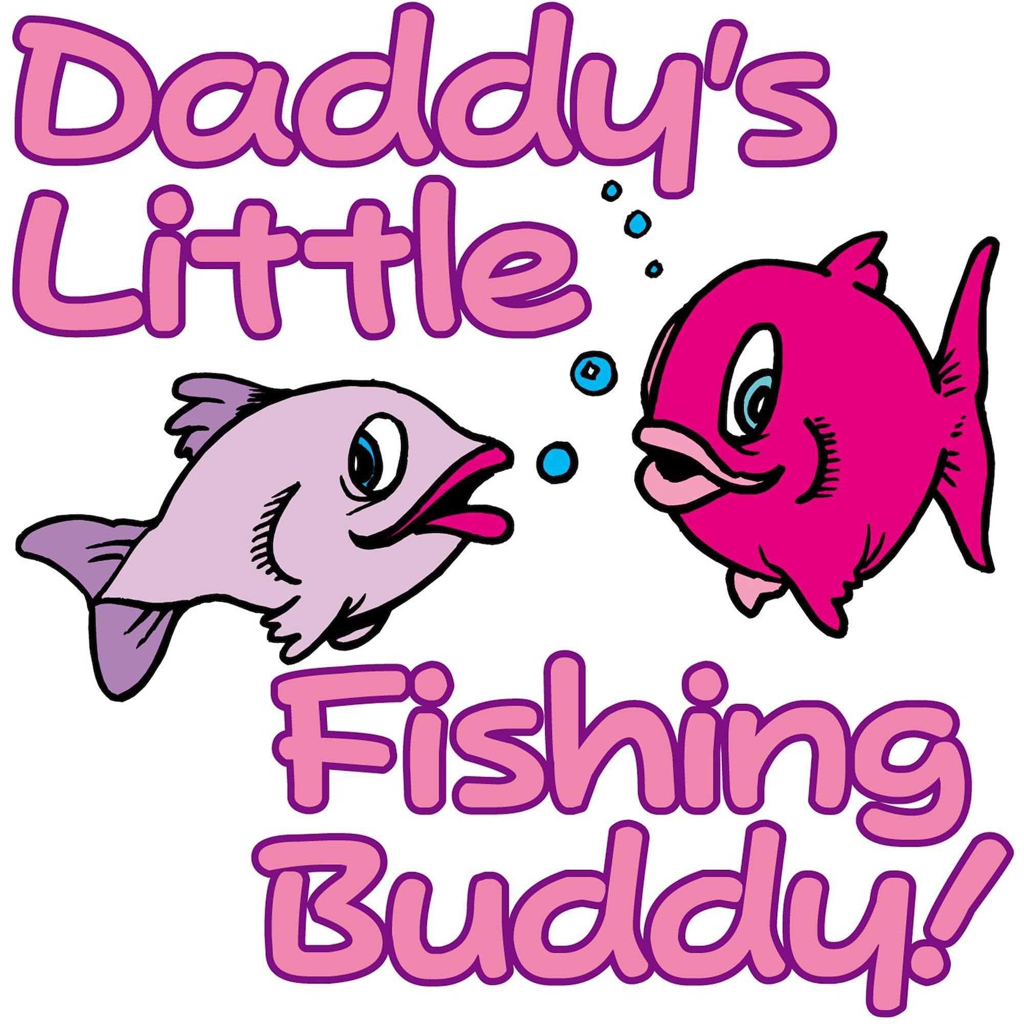 Daddy's Little Fishing Buddy Maternity T-Shirt for Women - Ruched Side Design - Perfect for Pregnancy Announcements & Outdoor Family Activities