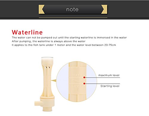 Electric Aquarium Gravel Cleaner - Auto Water Filter Pump for Fish Tank Maintenance