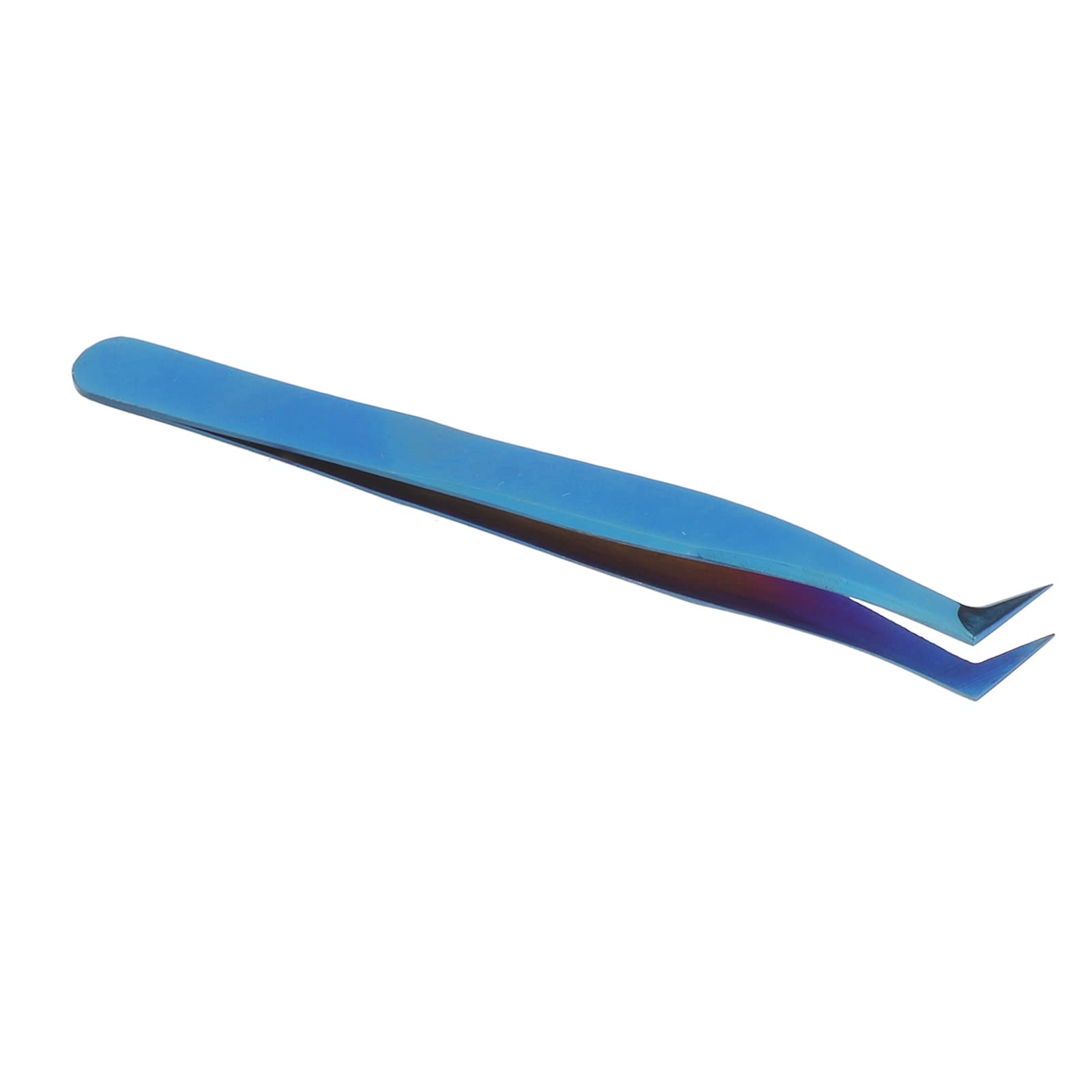 Professional Eyelash Extension Tweezers - Blue Lightweight Lash Applicator for Salon & Manicurists (Volume Tweezers) | Perfect for Eyelash Extensions, Lash Lifting & Professional Makeup Application