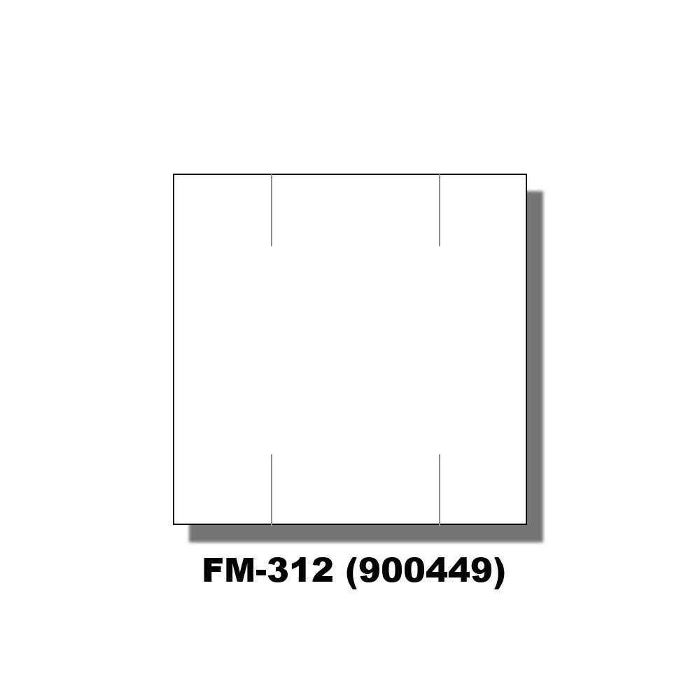 Monarch 1115 White Address Labels - 10 Rolls (1