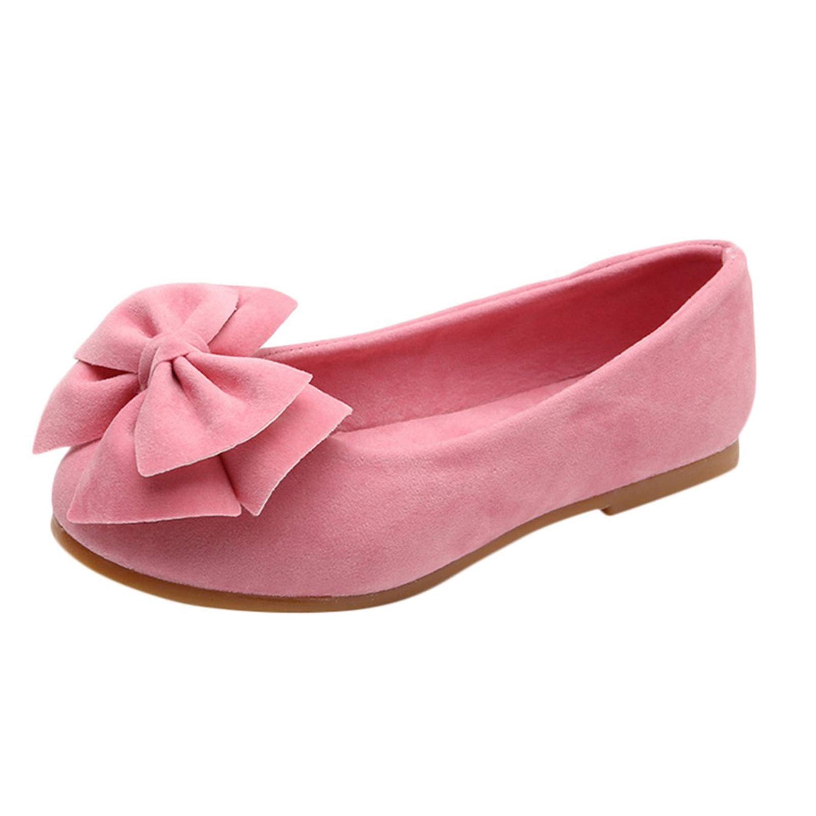 Toddler Boys Girls Soft Bowknot Dance Shoes for Princess & Student