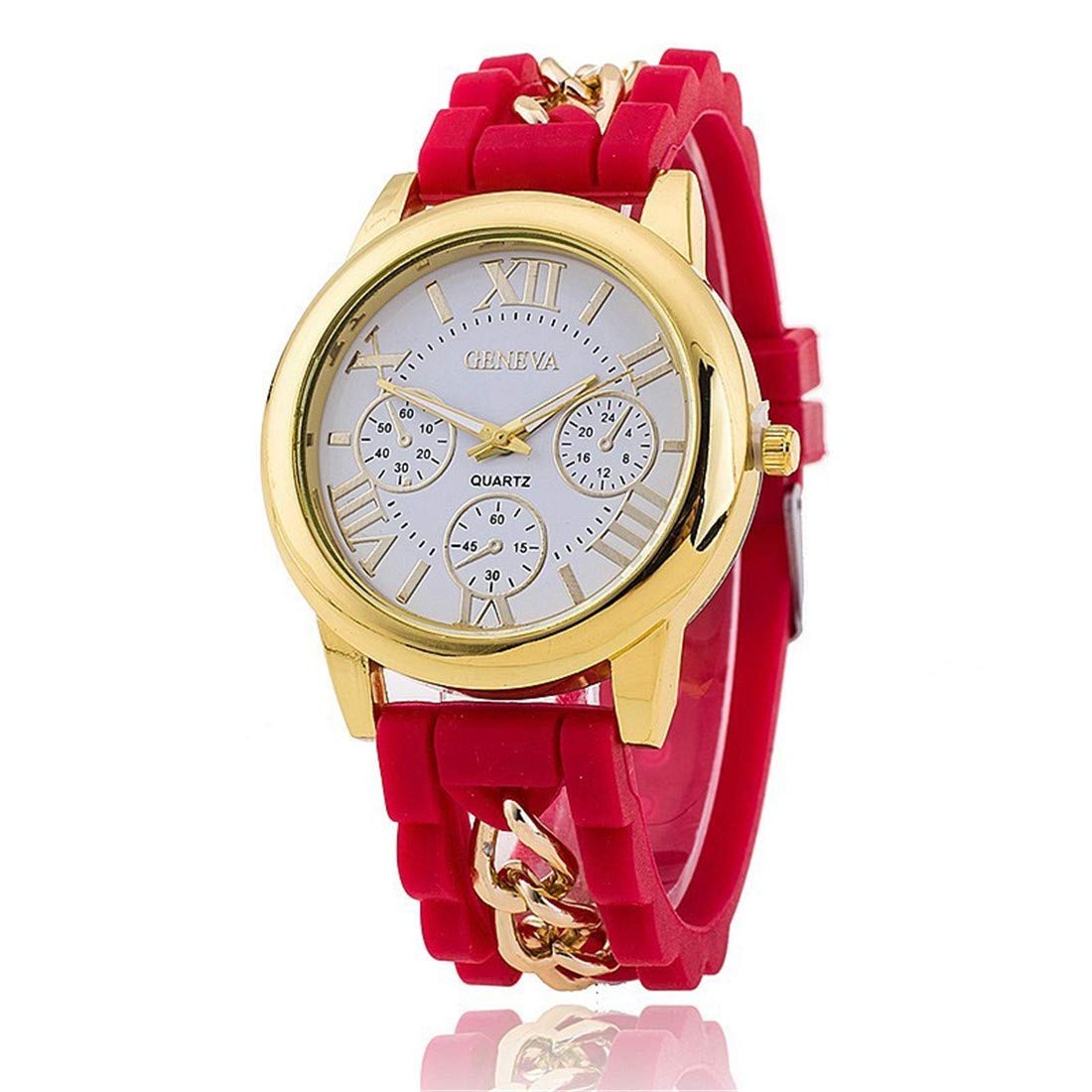 Stylish Unisex Silicone Band Quartz Watch - Jelly Gel Strap Wristwatch for Men & Women | Perfect for Casual Wear, Sports & Everyday Use