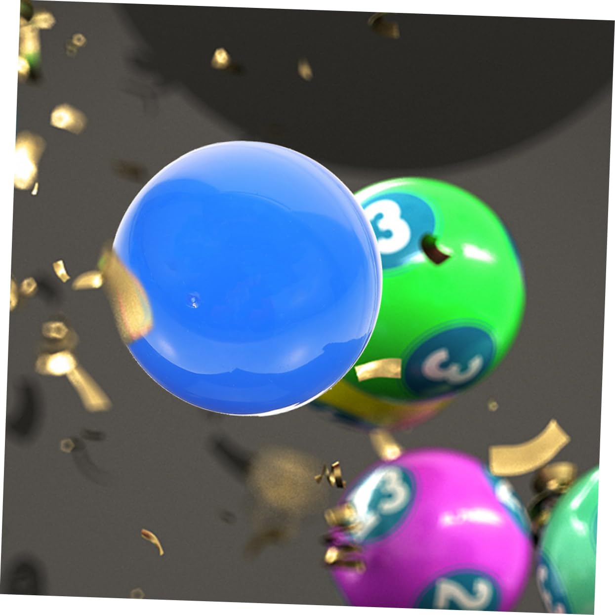 Outanaya 12-Piece Ball Game Set - Colorful Sphere Balls for Party Games, Entertainment & Fun Activities | Perfect for Kids' Parties, Carnival Games & Outdoor Play