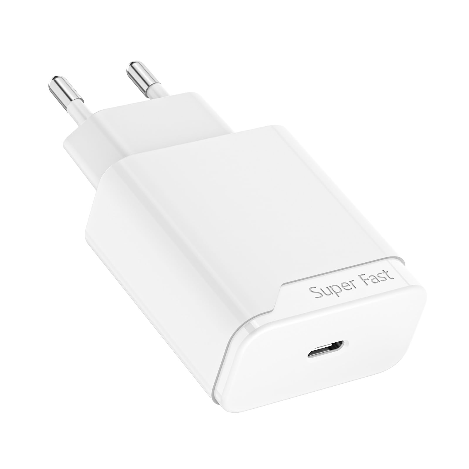 USB C Fast Charger 25W - PD 3.0 Quick Charge Plug for iPhone 16/15/14/13/12/11 Series, iPhone 15 Pro/Pro Max/Plus & iPhone 16 Pro/Pro Max - Compact AC Wall Adapter for Fast Charging at Home, Office or Travel