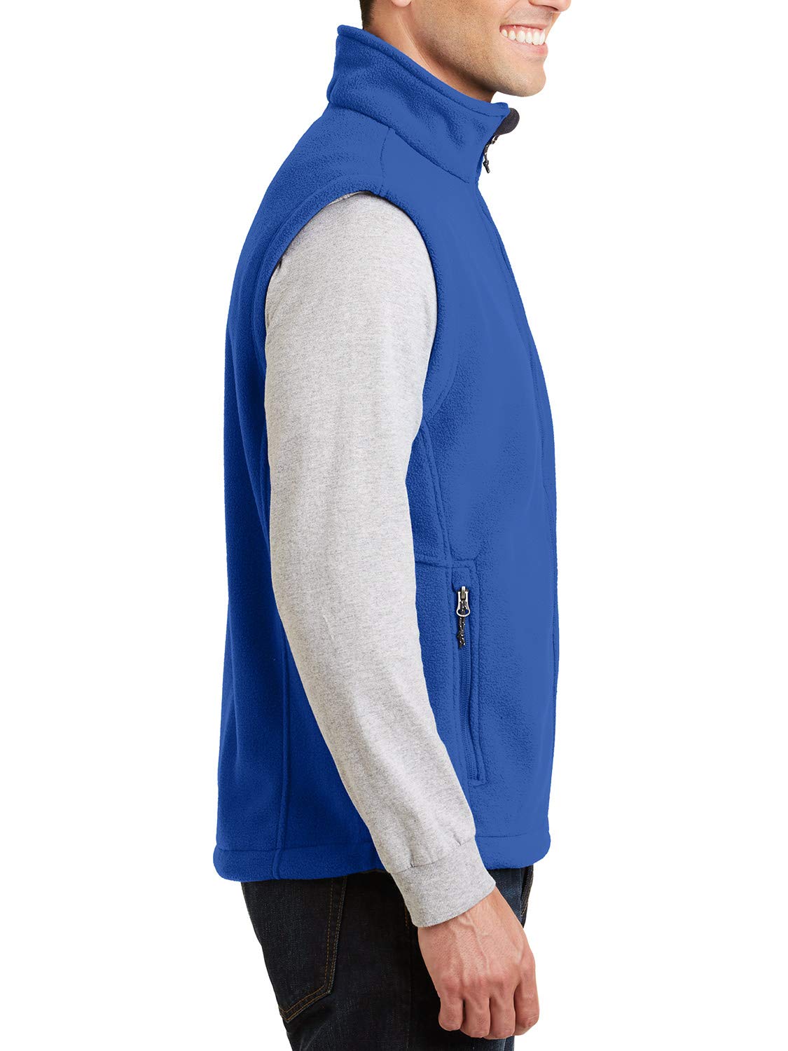 Men's Super Soft Fleece Vest - Lightweight Warm Winter Layering for Outdoor Activities & Casual Wear | Mafoose