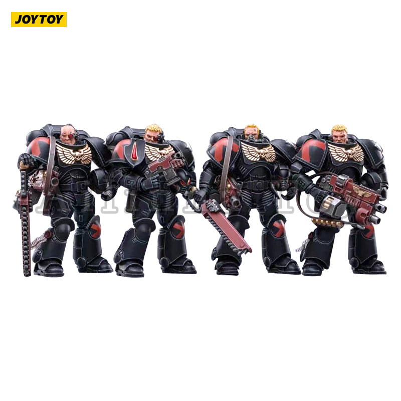 JOYTOY 1/18 Scale Warhammer Blood Angels Action Figure Set (4PCS) - Perfect for Warhammer 40K Collectors, Tabletop Gaming & Display