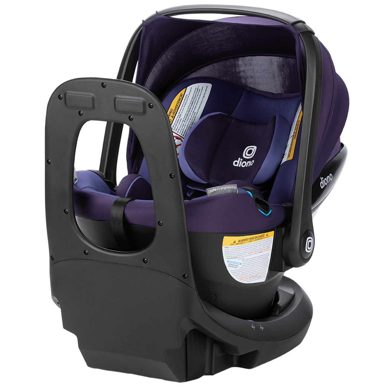 DIONO LiteClik®30 XT SafePlus™ Infant Car Seat with Base - Lightweight & Safe Baby Car Seat for Newborns to 30 lbs - Perfect for Travel, Daily Commute & Family Road Trips