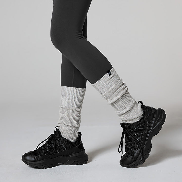 Women's Ribbed Knit Leg Warmers - Cozy Winter Accessories for Dance, Yoga & Outdoor Activities