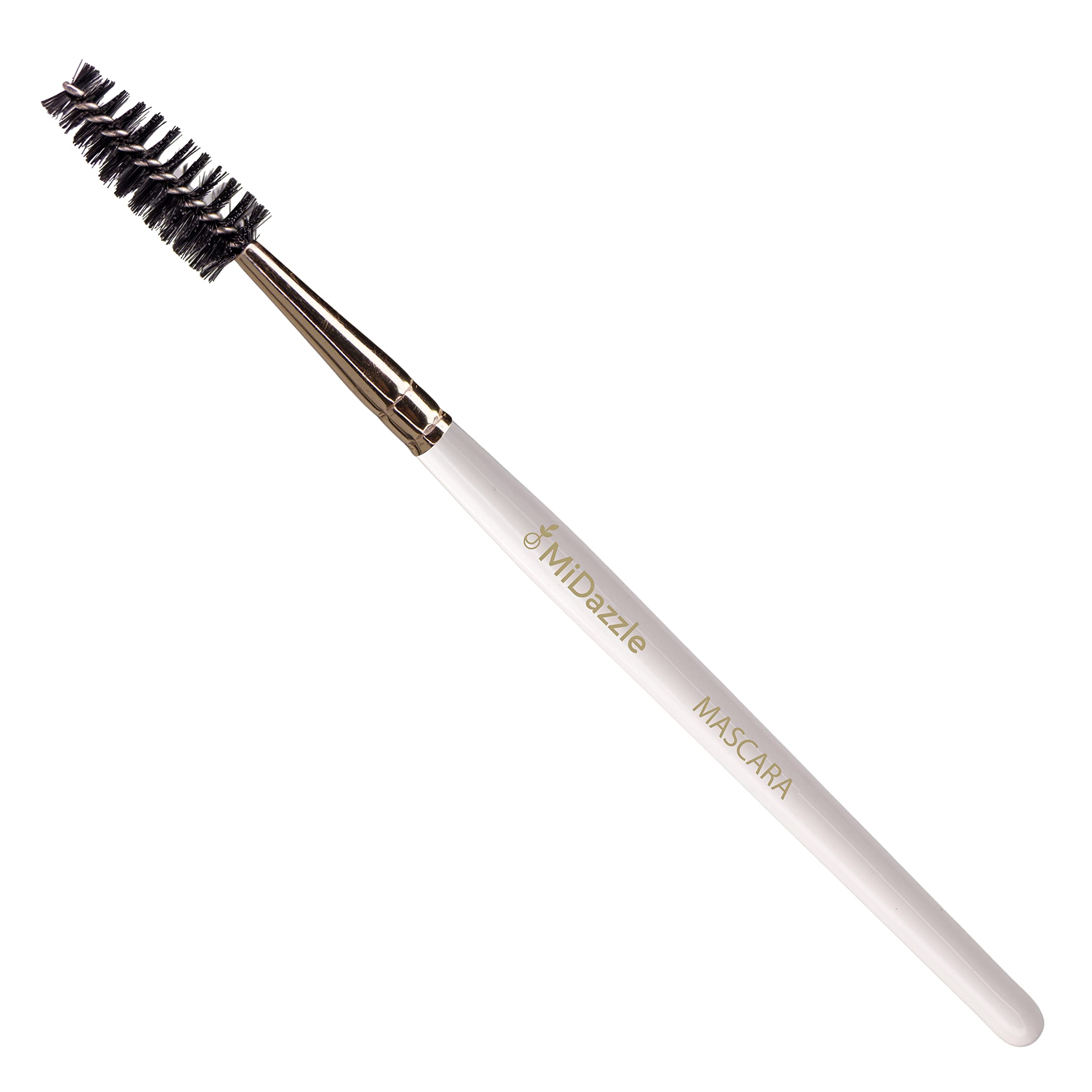 Midazzle Professional Mascara Brush (MIMB00411) - Waterproof Eyelash Comb for Clump-Free, Voluminous Lashes - Perfect for Daily Makeup, Salon & Bridal Use