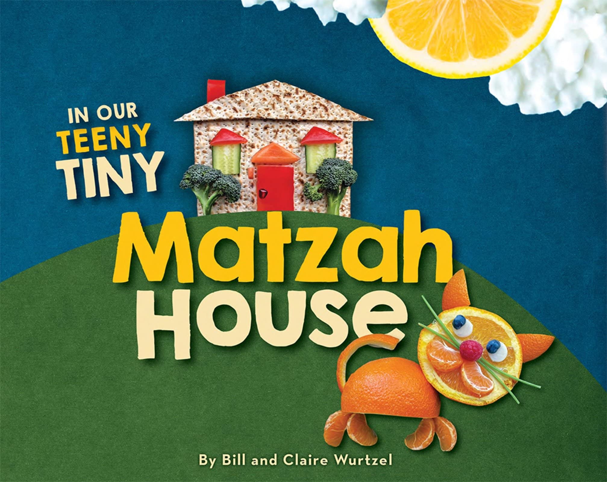 In Our Teeny Tiny Matzah House - Kosher Passover Gift for Kids, Jewish Holiday Decor - Perfect for Seder Table & Holiday Storytelling