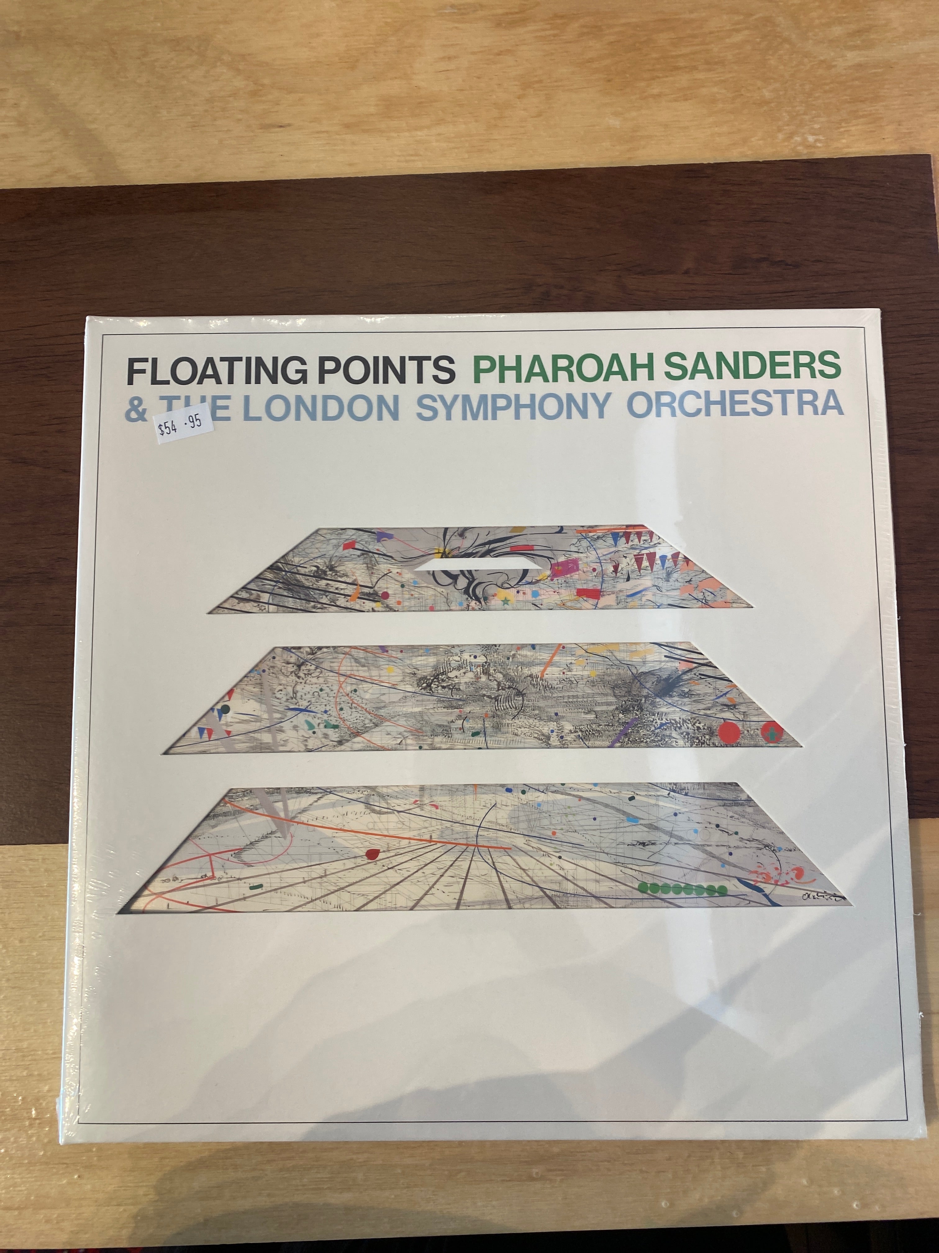 Floating Points, Pharoah Sanders & London Symphony Orchestra - Promises Vinyl LP | Jazz & Electronic Fusion Album | Perfect for Audiophiles and Record Collectors