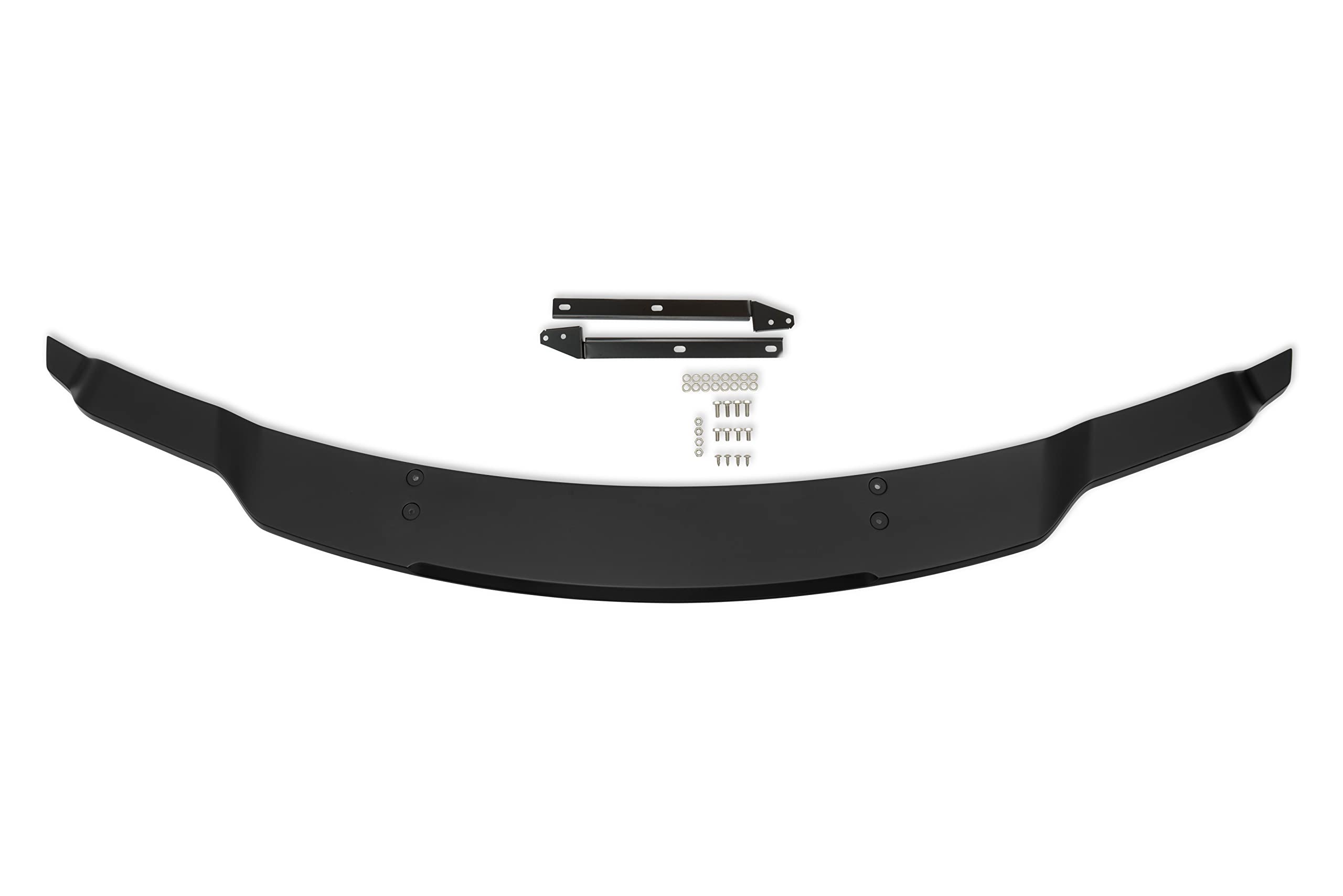 JR3B-6540544-A 1-Piece Rear Diffuser Satin Black - High Performance Car Diffuser for Enhanced Aerodynamics - Perfect for Sports Cars & Tuner Vehicles