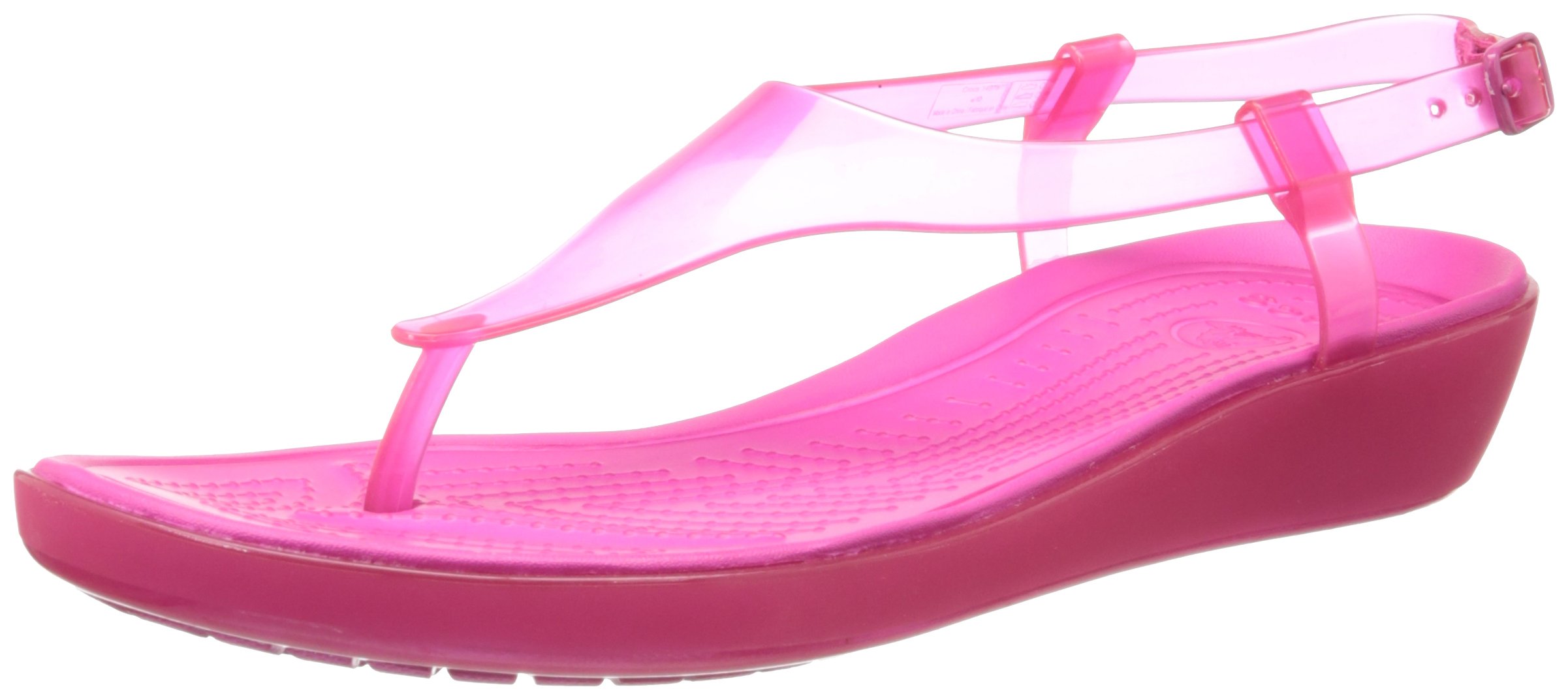 Crocs Women's Really Sexi T-Strap Sandals - Comfortable Summer Beach Flip Flops for Women, Casual Walking Shoes for Outdoor, Pool, Vacation & Travel