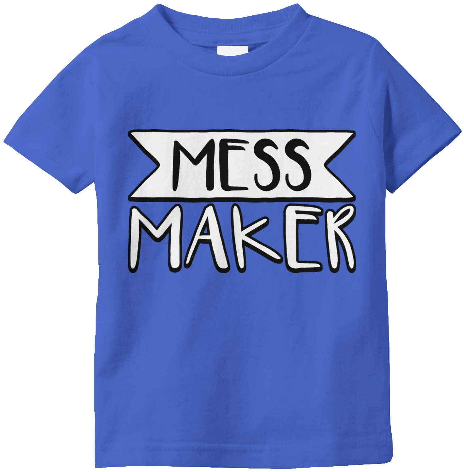 Amdesco Mess Maker Infant T-Shirt - Cute & Comfortable Baby Bodysuit for Playtime & Everyday Wear