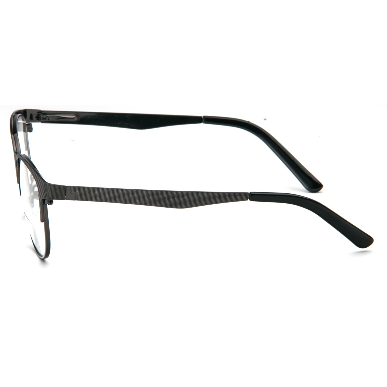 MMOWW Bifocal Reading Glasses for Women - Blue Light Blocking Computer Glasses with Anti-Reflective Lenses (Grey, +1.00 Magnification) - Perfect for Reading, Office Work & Screen Time