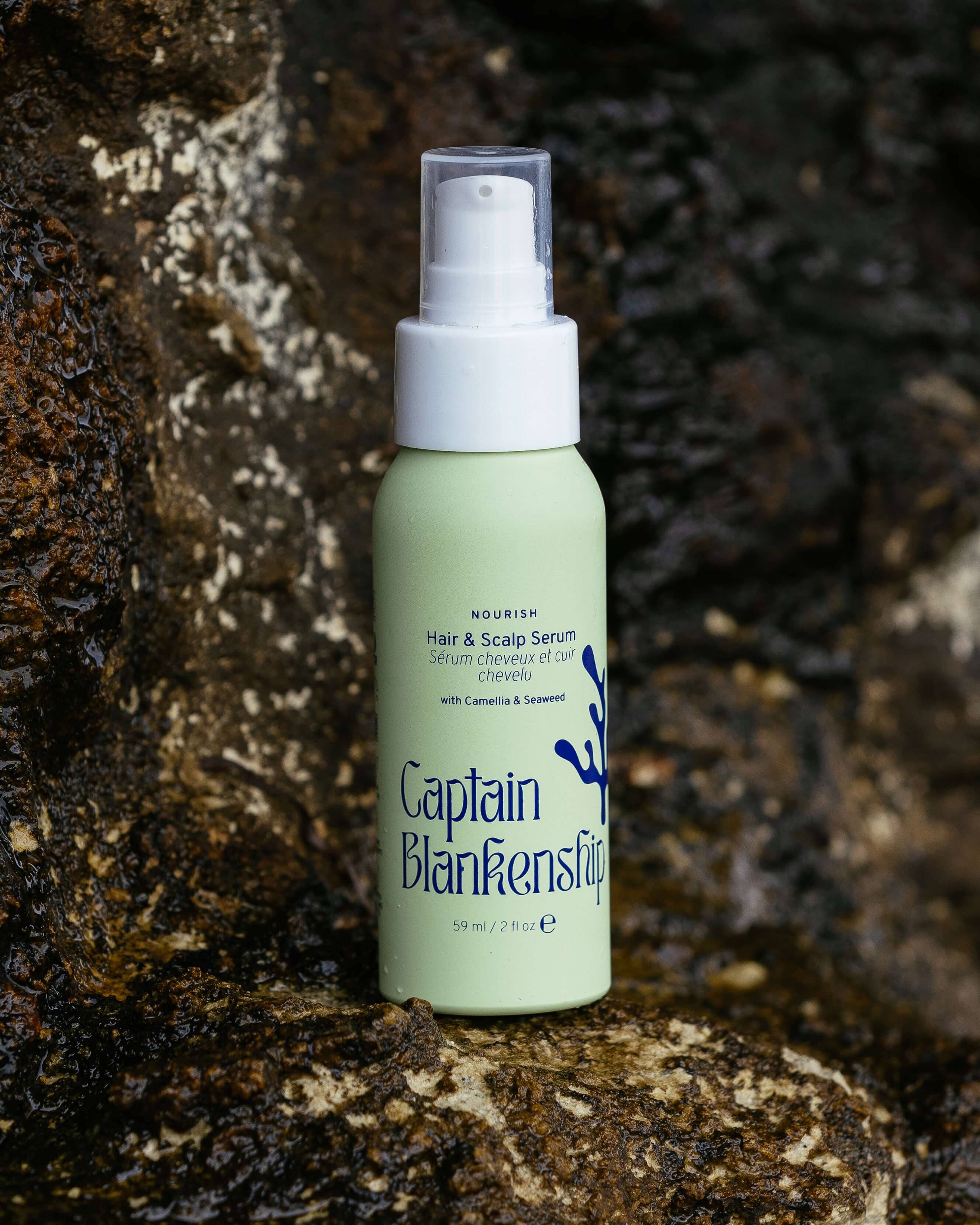 Nourish Hair & Scalp Serum for Hair Growth & Repair - Organic Treatment for Dry, Damaged Hair - Use for Daily Hydration & Scalp Care at Home