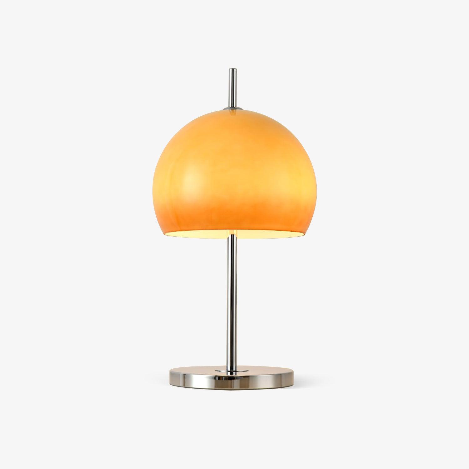 Modern Mushroom Bauhaus Table Lamp - Minimalist Design for Bedroom, Living Room & Office - Warm White LED Light for Cozy Ambience