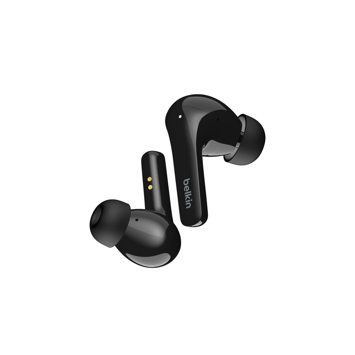 Belkin SoundForm Flow ANC True Wireless Earbuds - Black | Noise Cancelling Bluetooth Earbuds for Workout, Commuting & Travel
