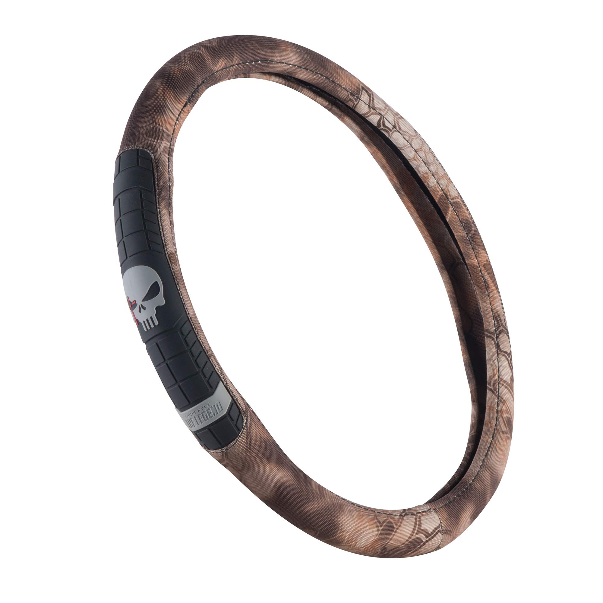 Chris Kyle Steering Wheel Cover - Universal Fit for Cars, Trucks, Vans & SUVs - Easy Installation - Non-Slip Grip - Perfect for Commuting, Road Trips & Everyday Driving