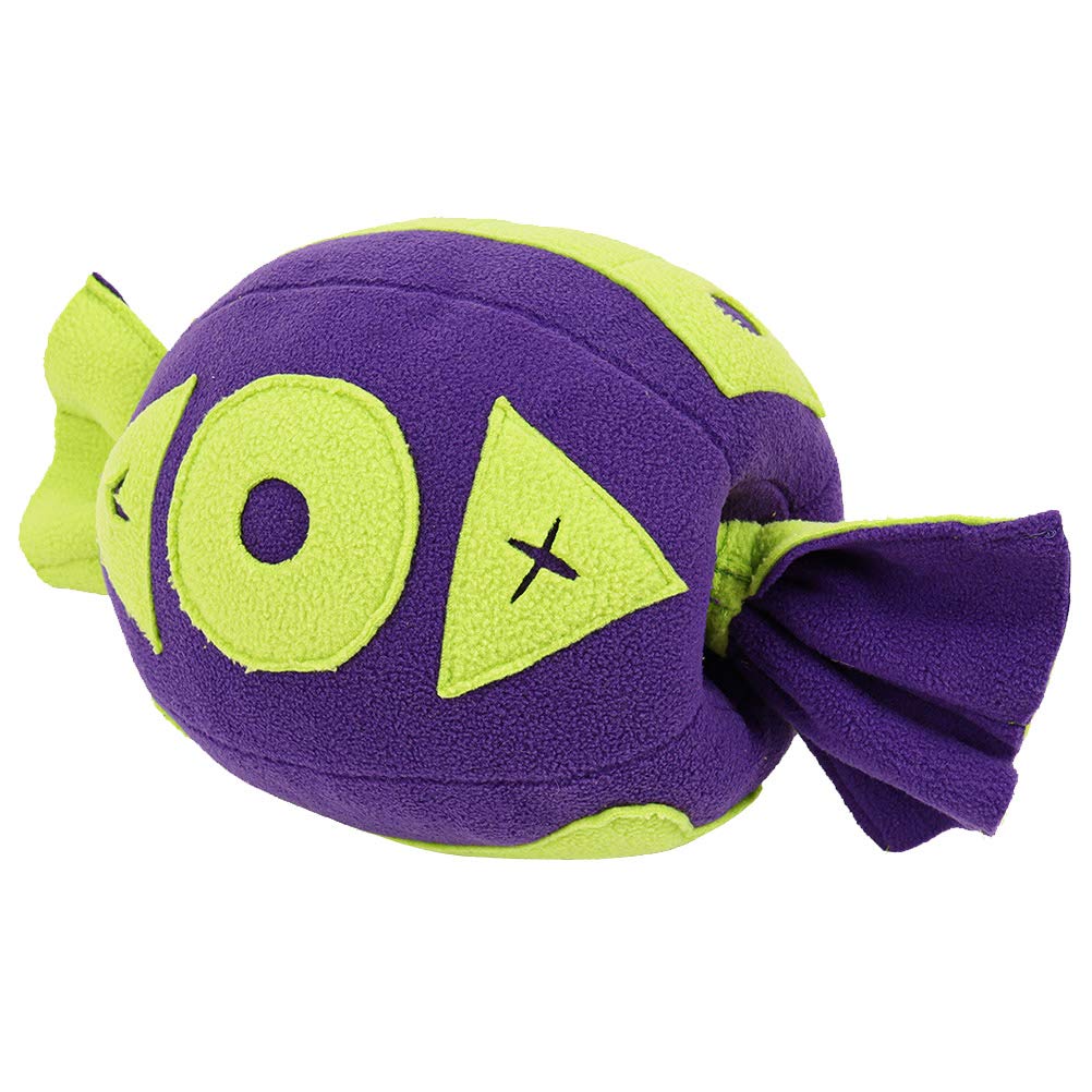 Durable Candy-Shaped Dog Chew Toy for Teething Puppies & Adult Dogs - Safe Molar Cleaning Chewing Doll for Small Medium Large Breeds - Perfect for Indoor Play, Outdoor Training, and Dental Health Care