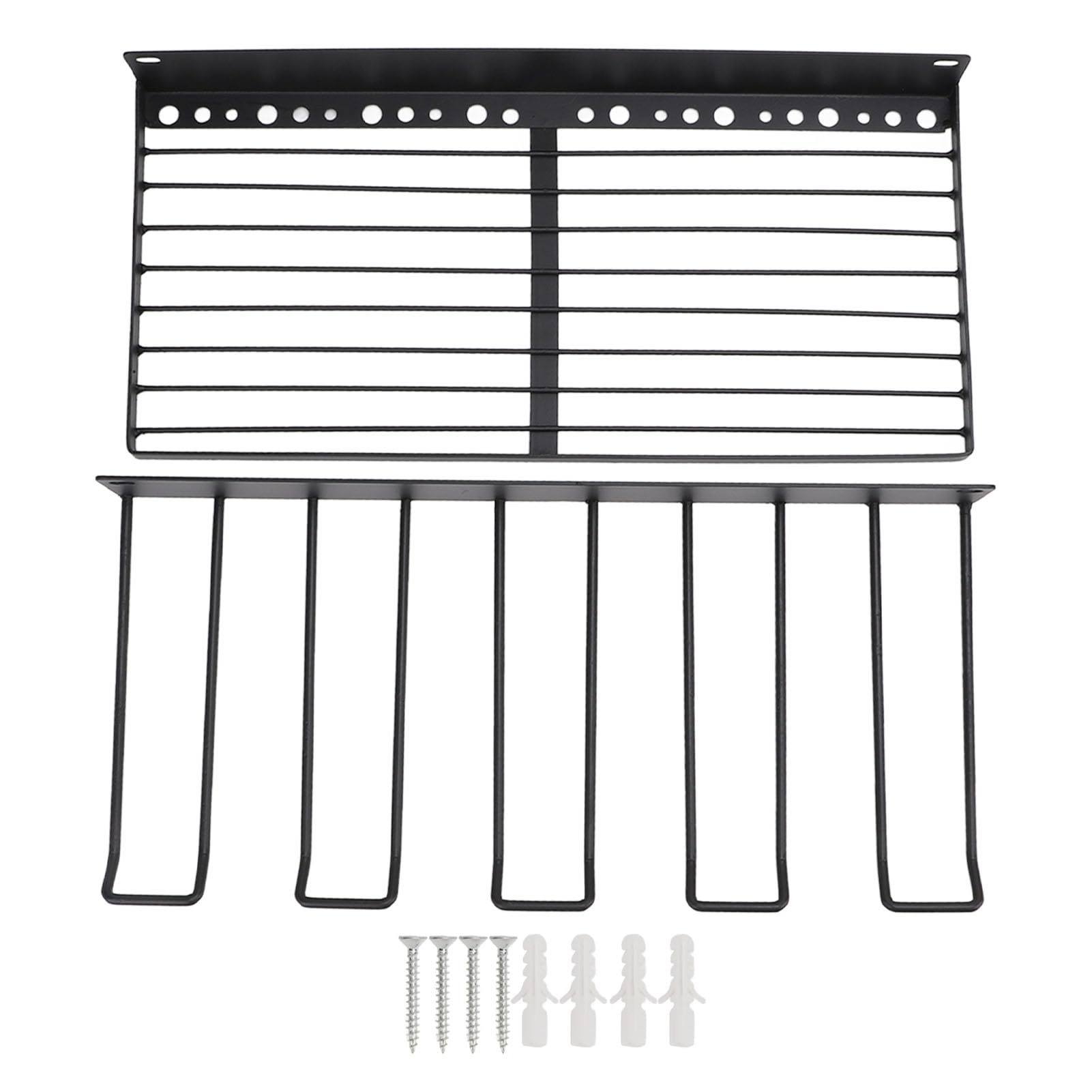 Heavy Duty Wall Mount Power Tool Organizer - 2 Layer Drill Holder Storage Rack with Large Capacity for Garage, Workshop & Shed | Perfect for Organizing Power Tools, Screwdrivers & DIY Equipment - Ideal for Home Improvement Projects & Professional Workspaces