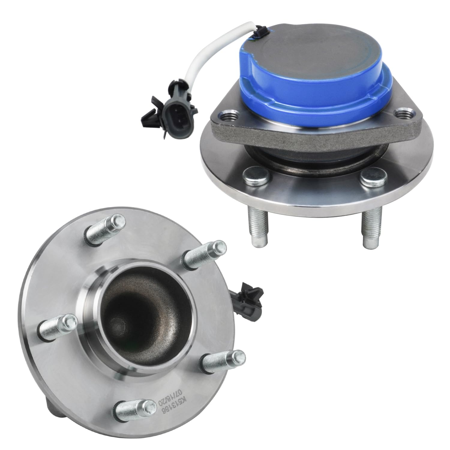 Detroit Axle Front Wheel Bearing Hub Assembly for 2003-2007 Cadillac CTS & 2005-2011 STS - RWD Replacement Wheel Bearings - Perfect for DIY Repairs, Smooth Ride & Long-Lasting Performance