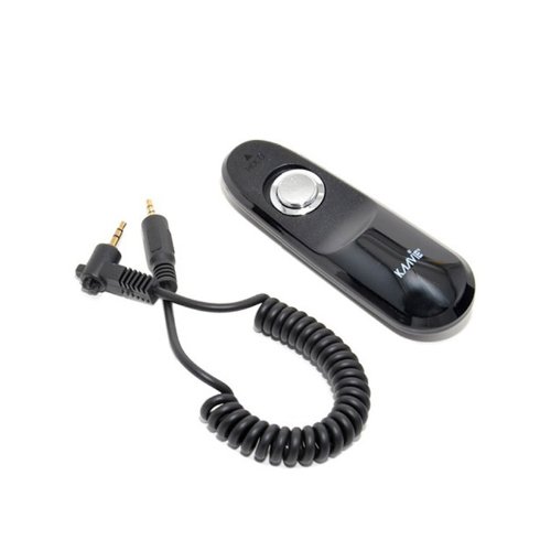 Kaavie Remote Switch Cable Shutter Release for Canon Powershot & Pentax Samsung Contax (RS-60E3 Compatible) - Perfect for Time-Lapse Photography, Group Shots and Hands-Free Shooting