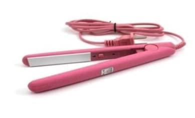BELLAS TYA 6155 Professional 15-Piece Multicolor Makeup Kit with 7 Pink Brushes, 36H Eyeliner, 3-in-1 Eyeliner Mascara Eyebrow Pencil, Kajal & Pink Blender | Includes Hair Straightener | Perfect for Travel, Bridal & Everyday Makeup Looks