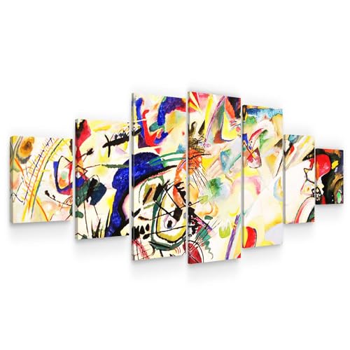White Yellow Abstract