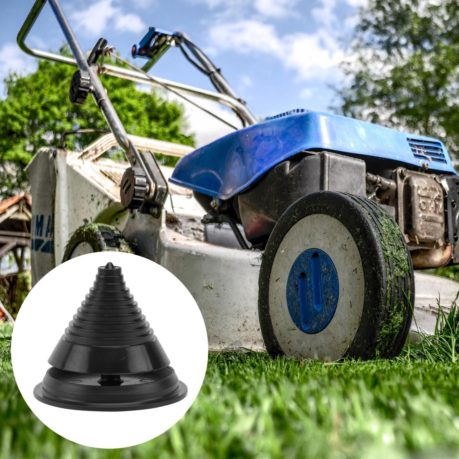 ULTECHNOVO Lawn Mower Blade Replacement - Durable Plastic Blade Kit Compatible with Most Lawn Mowers - Perfect for Outdoor, Courtyard, Garden & Yard Grass Cutting & Maintenance