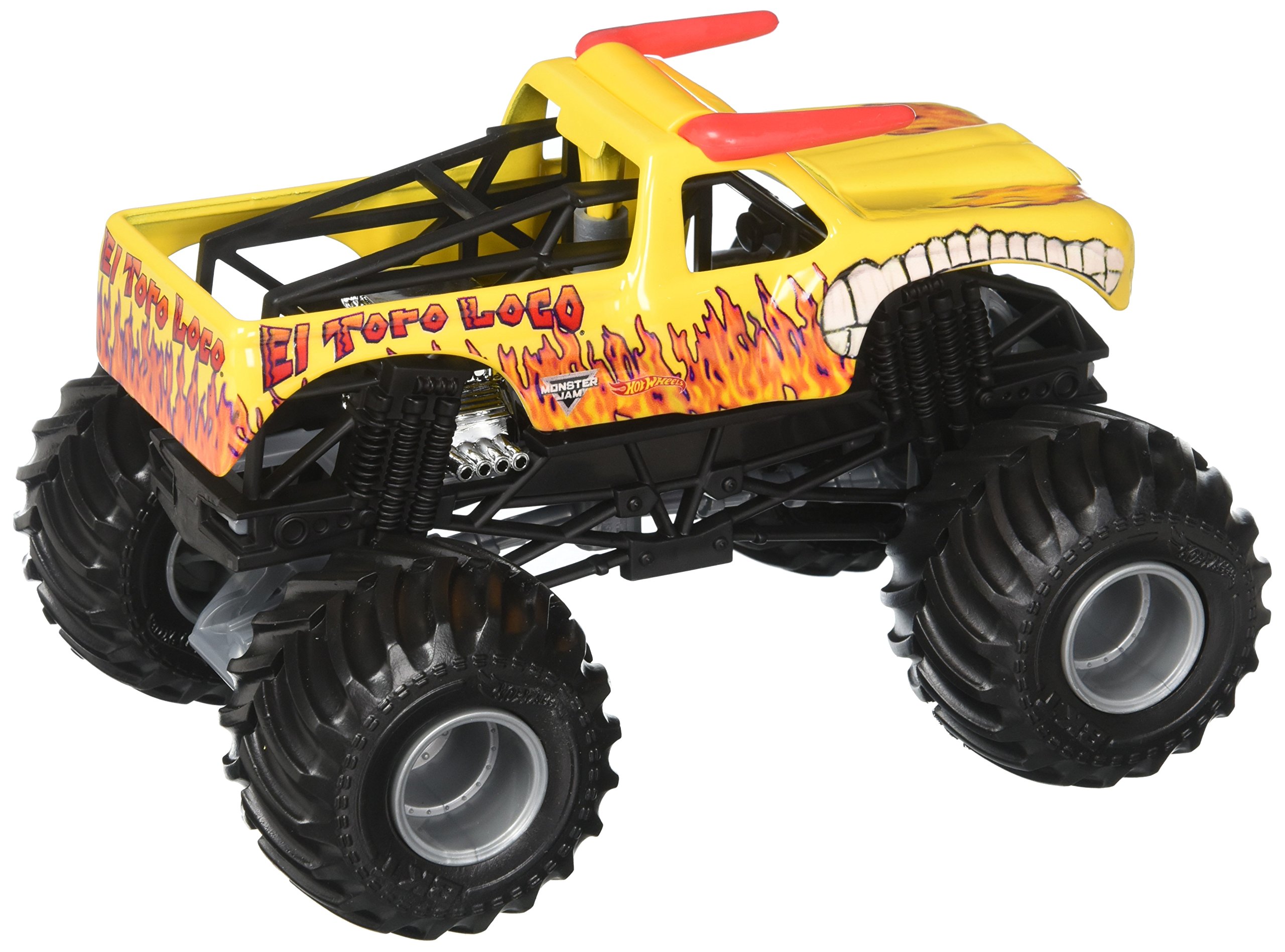 Hot Wheels Monster Jam El Toro Loco Die-Cast Truck Toy - Mattel Official 1:64 Scale Replica - Perfect for Kids' Playtime, Collectors & Monster Jam Fans