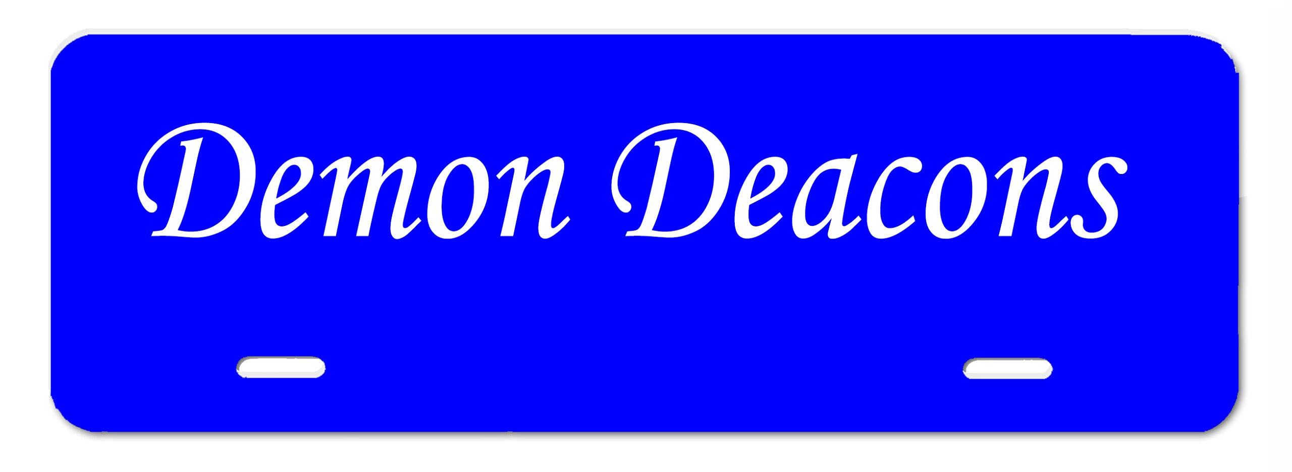 Custom License Plate Topper - 4X12 Rust-Free Thick Aluminum Personalized Car Plate for Front, Wheelchair, Mailbox & Signage | Durable USA-Made Auto Accessory for Personalization & Decoration