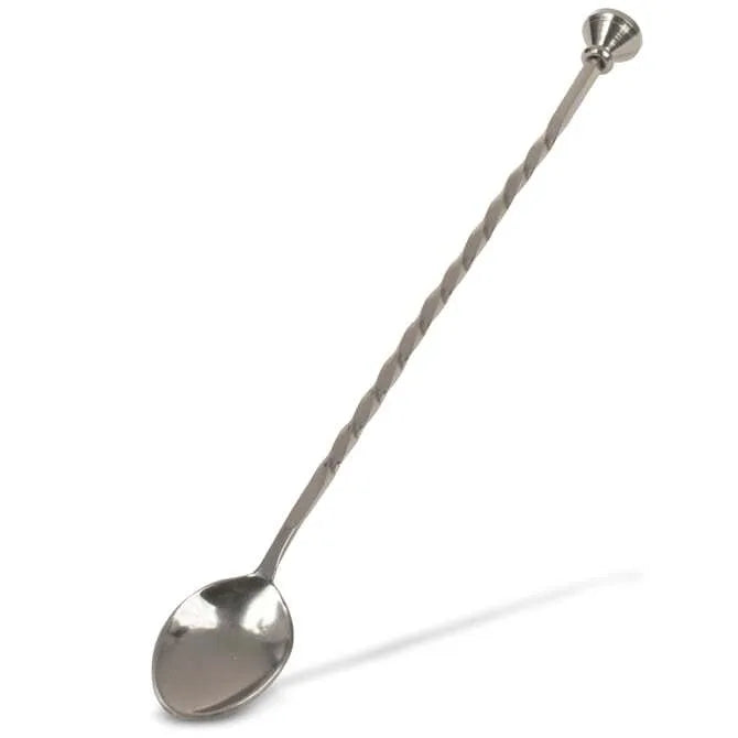 Premium 11-inch Bar Spoon with Stud - Professional Cocktail Mixing Tool for Bartenders & Home Bars - Perfect for Stirring, Layering, and Crafting Cocktails