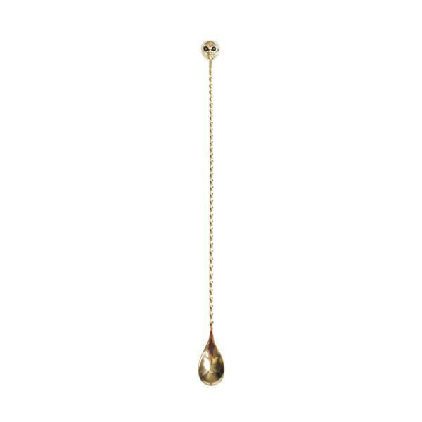 Skull Spoon 30 cm - Unique Gothic Cutlery for Halloween, Parties & Dark Decor