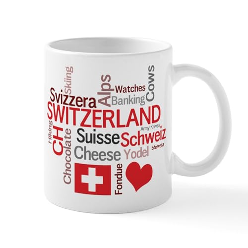 White - Switzerland Favorite Swiss Things Mug