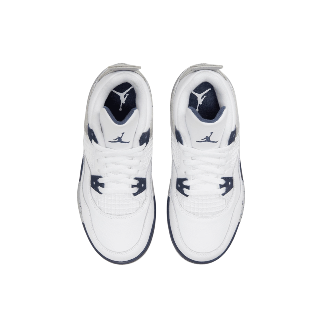 Air Jordan 4 Retro PS Midnight Navy Basketball Shoes for Men - Premium Retro Sneakers for Casual Wear, Street Style & Sneaker Collection