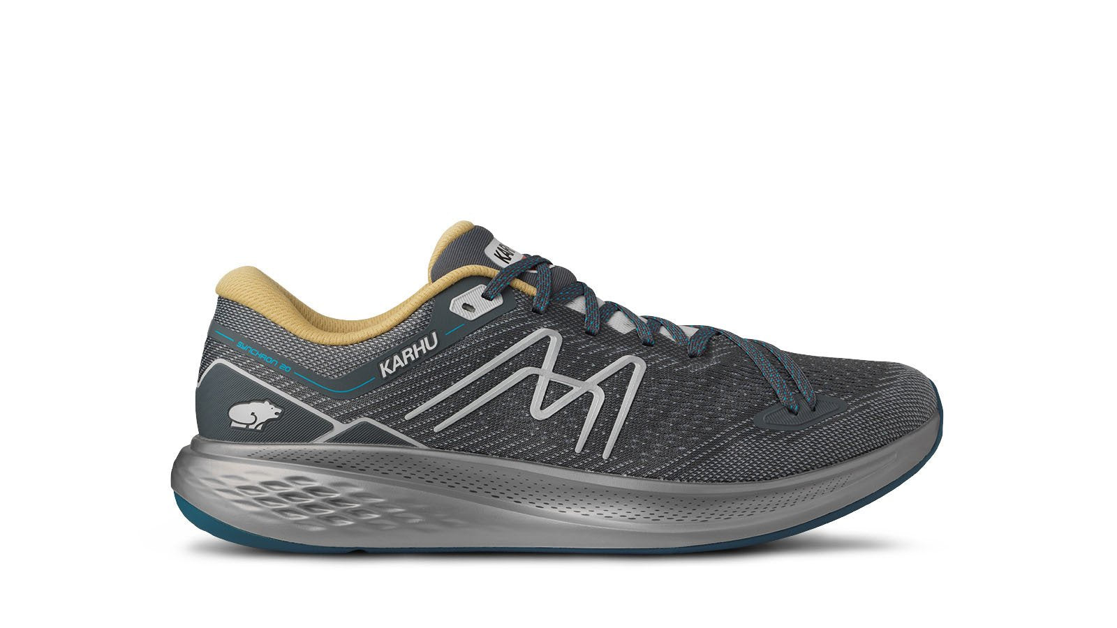 Men's Synchron 2.0 Running Shoes - Lightweight Turbulence/Pampas Design for Jogging, Gym & Outdoor Activities