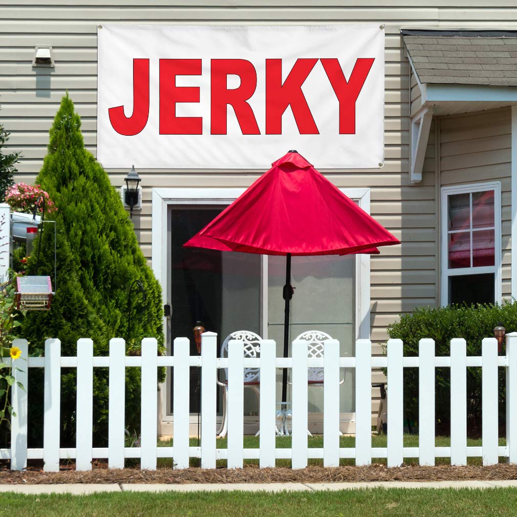 Durable Vinyl Banner 24x36 Inches - Weatherproof Outdoor Sign with 4 Grommets for Restaurants, Food Trucks & Industrial Use | Perfect for Yard Signs, Events & Business Advertising
