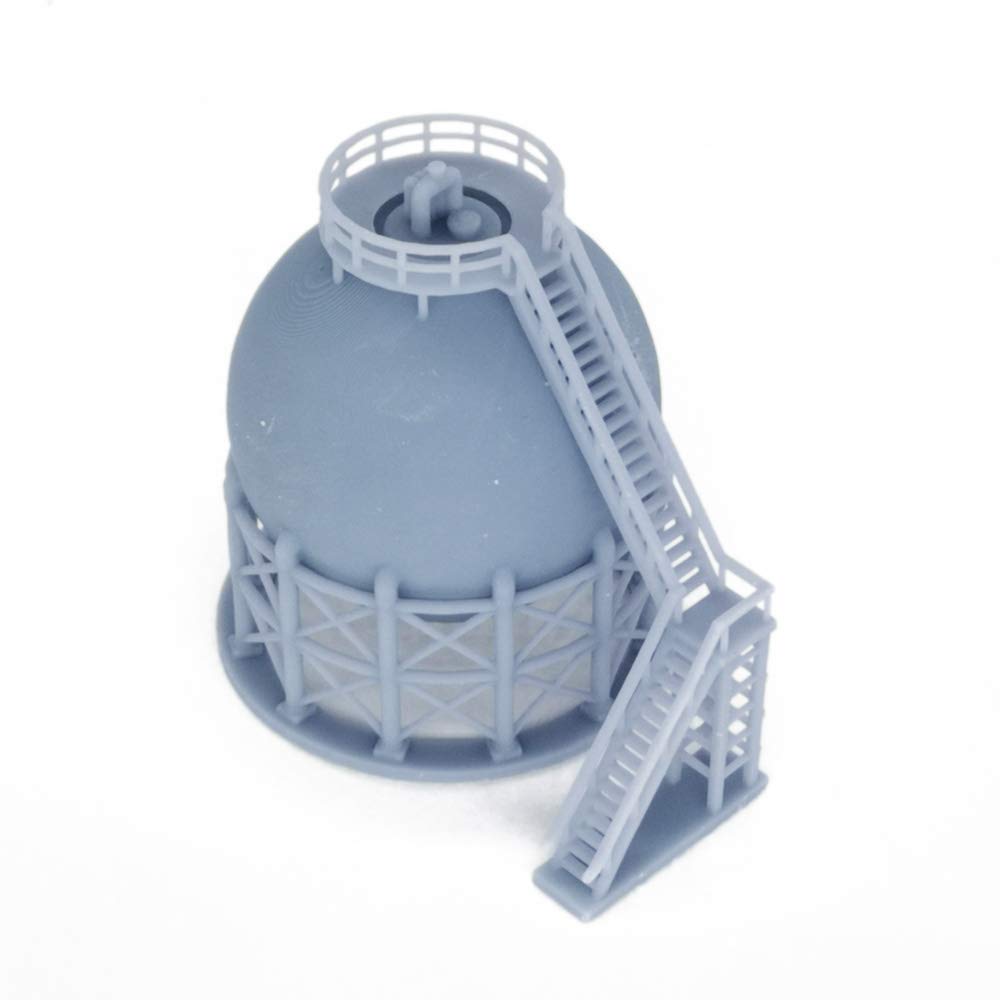 Outland Models Railway Scenery Industrial Spherical Storage Tank 1:160 N Scale - Perfect for Model Train Layouts, Dioramas & Miniature Landscapes
