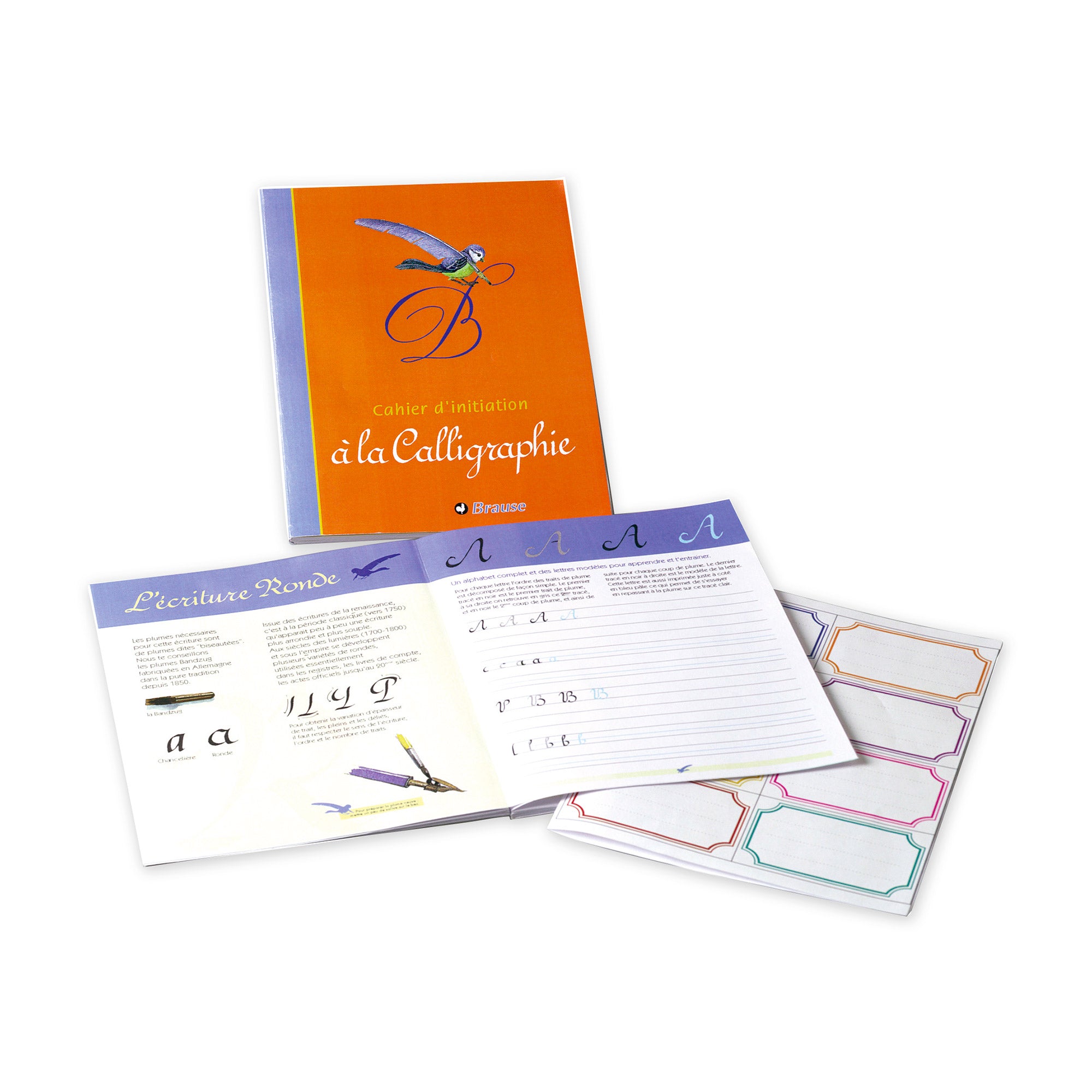 A5 Calligraphy Practice Notebook - English & German Edition for Beginners & Professionals | Perfect for Hand Lettering, Brush Pen Art, and Calligraphy Exercises