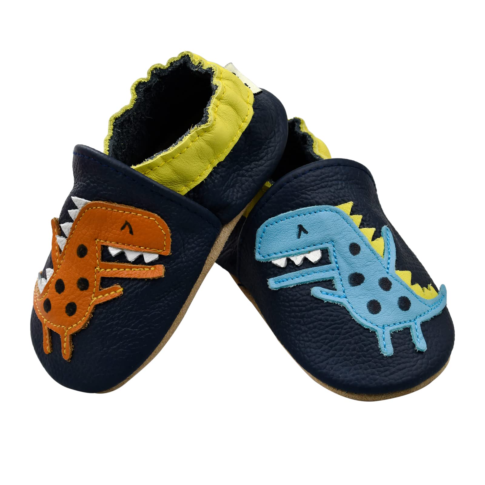 iEvolve Soft Sole Baby Shoes for Girls & Boys - First Walker Crib Moccasins for Toddlers (Ideal for Indoor Play, First Steps & Special Occasions)