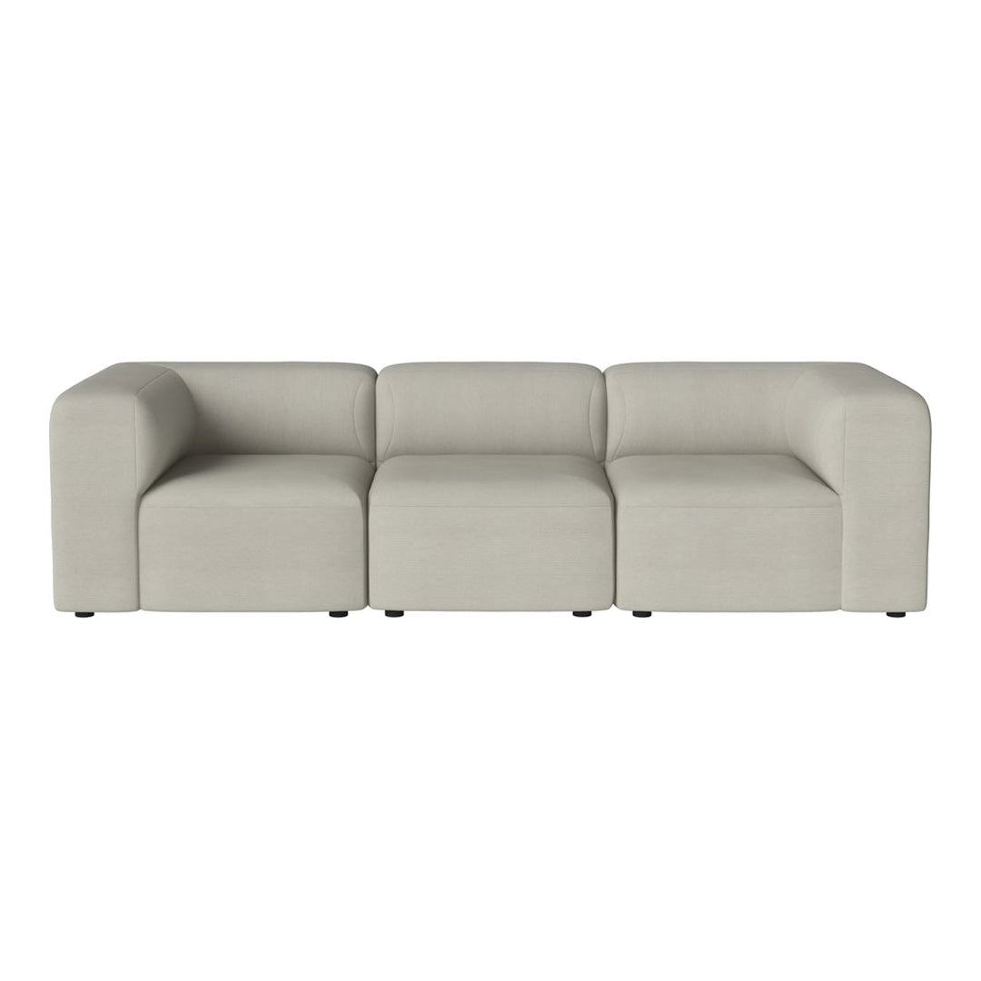 Modern Angle 3-Seater Sofa - Comfortable L-Shaped Sectional Couch for Living Room, Lounge & Small Spaces - Perfect for Apartments, Dorms and Cozy Home Decor
