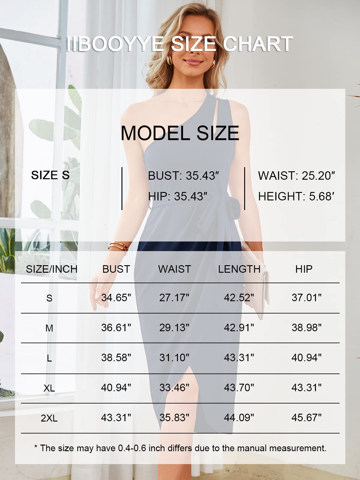 Elegant One Shoulder Cutout Ruched Bodycon Dress with Slit & Belt - Women's Sexy Wrap Cocktail Party Midi Dress for Evening Events, Date Night & Special Occasions