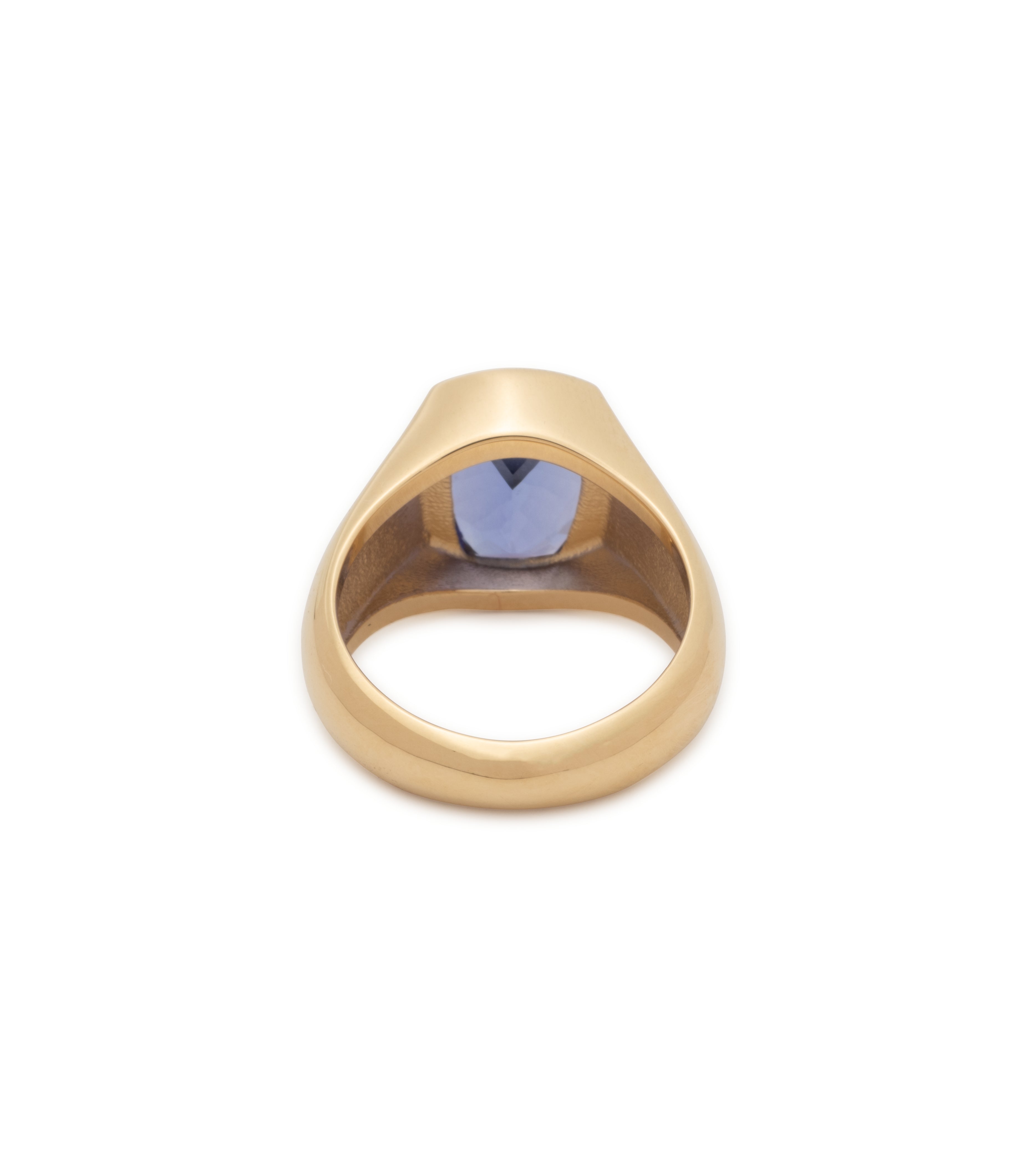 3.07 Carat Natural Purple Sapphire Ring - Unique One-of-a-Kind Gemstone Jewelry with Internal Compass Design | Perfect for Anniversary Gifts, Engagement Rings & Special Occasions