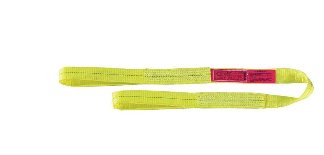 Type 3 Polyester Web Sling 3 Inch Width 16 Feet Length - Heavy Duty Lifting Equipment for Construction, Warehouse & Industrial Use
