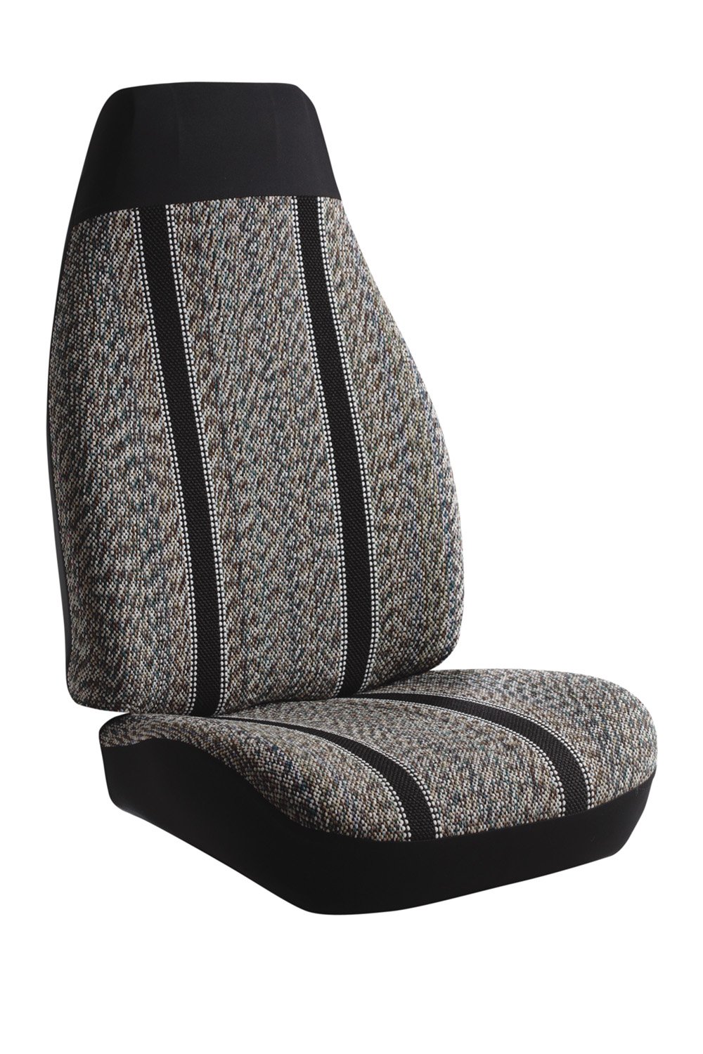Fia TR42-28 BLACK Custom Fit Rear Seat Cover Bench Seat - Saddle Blanket (Black) | Durable Car Seat Protector for Trucks, SUVs & Vans | Perfect for Pets, Kids & Outdoor Adventures