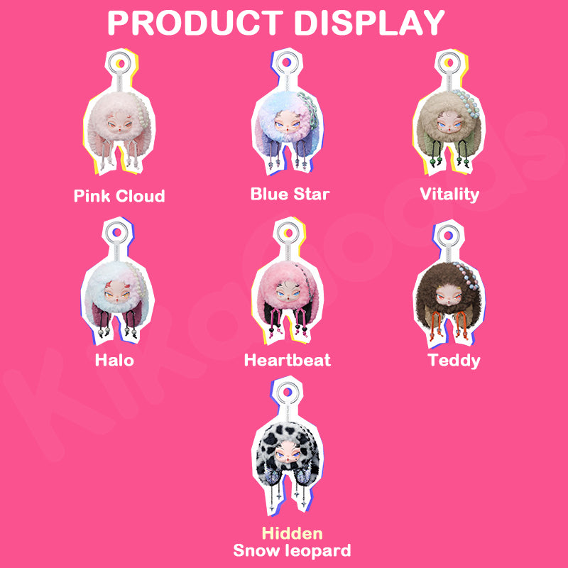 DODO Nami Twinkle Bunny Series Plush Pendant Blind Box - Cute Collectible Plush Toy for Kids & Adults | Perfect for Gifts, Room Decor, and Surprise Party Favors